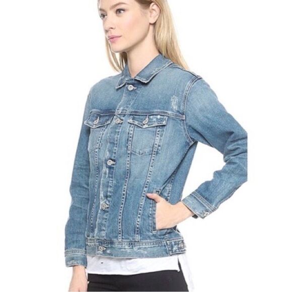 AG Nancy Denim Jacket Adriano Goldschmied - Picture 3 of 8